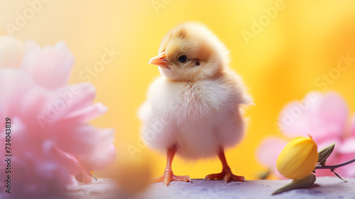 A charming Easter chick
