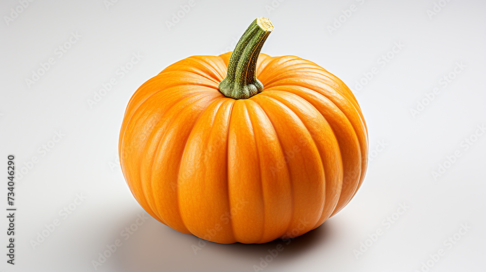 3d rendered photo of pumpkin made with generative AI 3d rendered photo of pumpkin made with generative AI