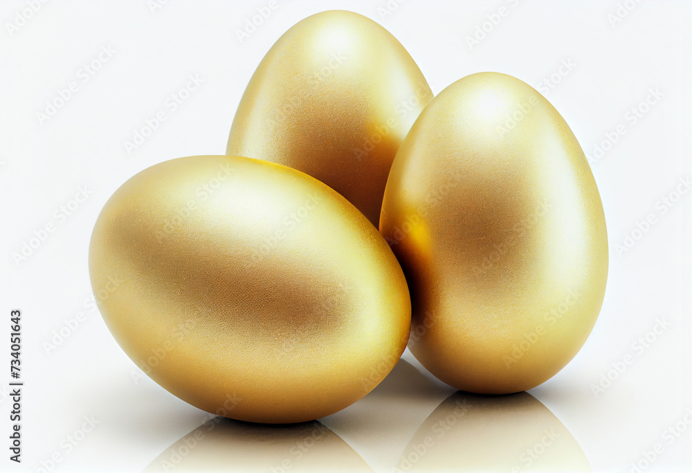 Gold Easter Egg Gold Easter Egg