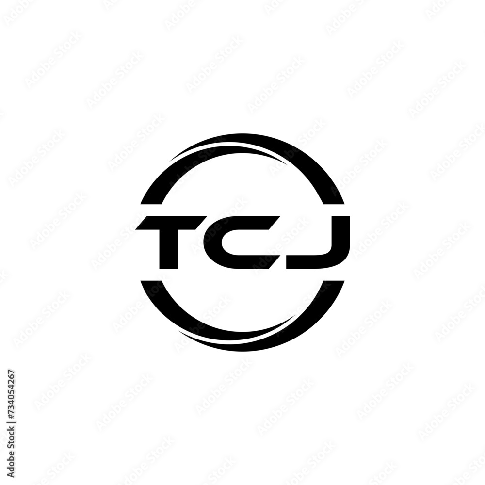 TCJ letter logo design with white background in illustrator, cube logo, vector logo, modern alphabet font overlap style. calligraphy designs for logo, Poster, Invitation, etc. TCJ letter logo design with white background in illustrator, cube logo, vector logo, modern alphabet font overlap style. calligraphy designs for logo, Poster, Invitation, etc.