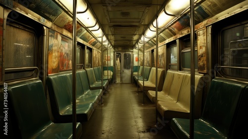 urban subway interior