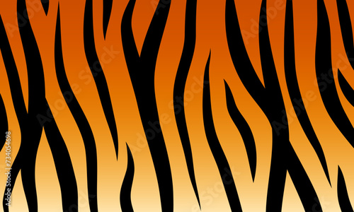 realistic tiger skin pattern abstract background. vector EPS 10.