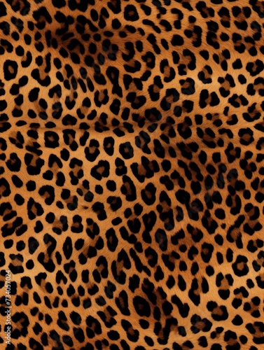 leopard skin  seamless pattern