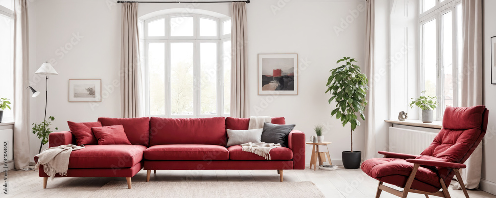 A closer look at Cozy Scandinavian Apartment Living Ideas