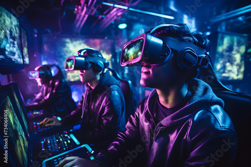 Virtual Reality Competitive Gaming