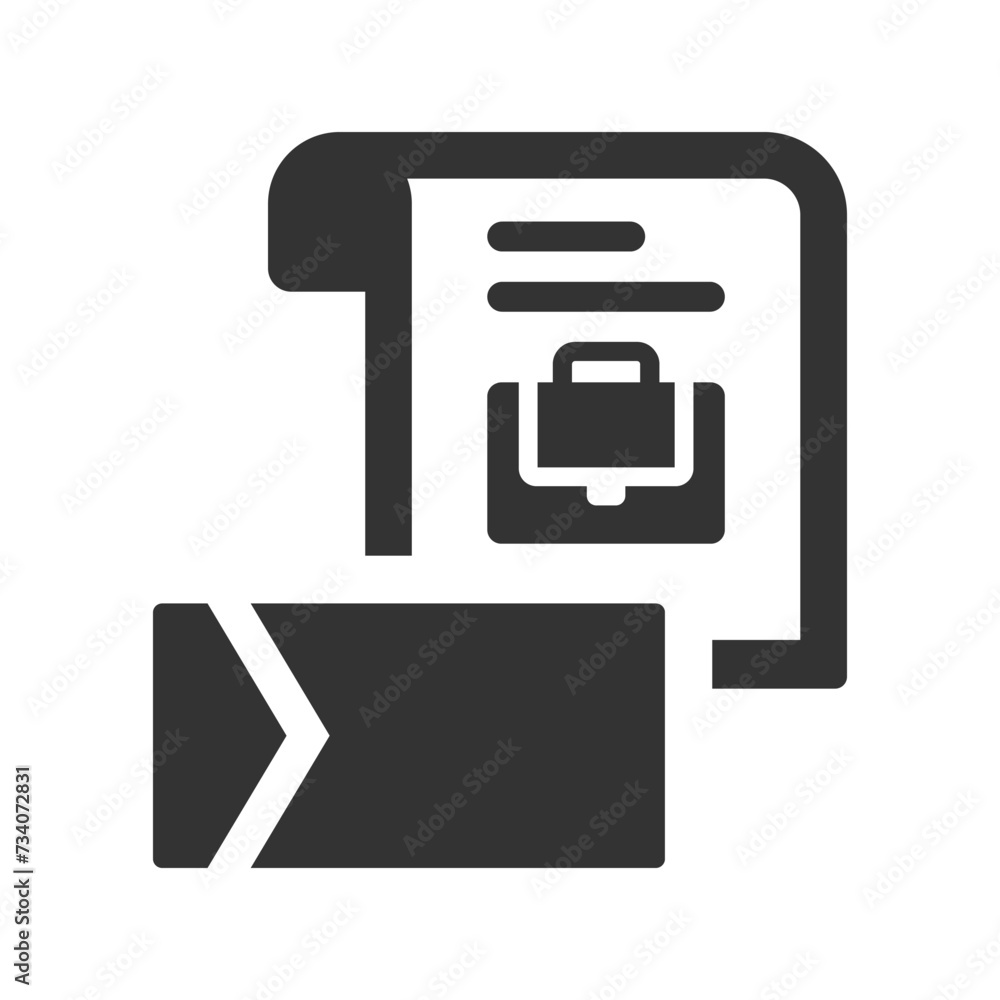 Appointment letter Icon Appointment letter Icon