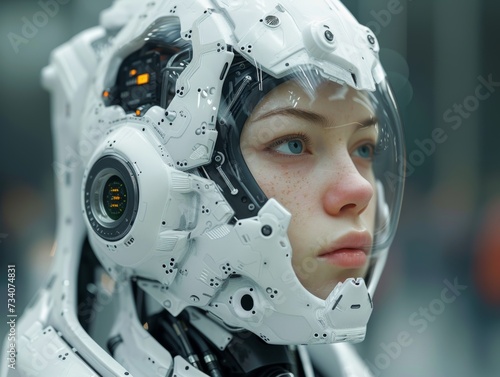 Human-like AI Depiction