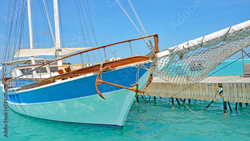 Malediven, ein Boot © Nina