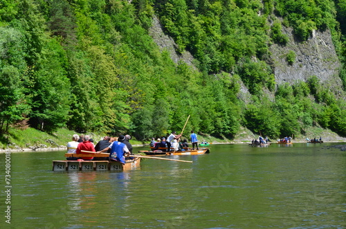 Wallpaper Mural Spływ przełomem Dunajca, Polska, Słowacja Torontodigital.ca