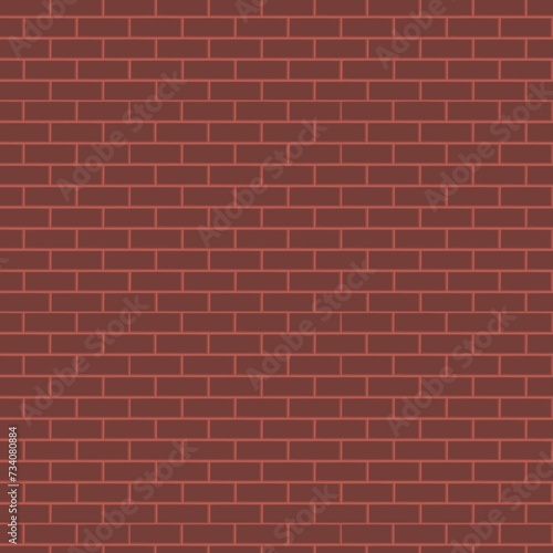 red brick wall