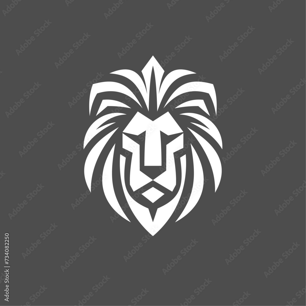 lion head logo design lion head logo design