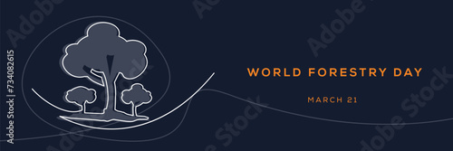 World Forestry Day, held on 21 March.