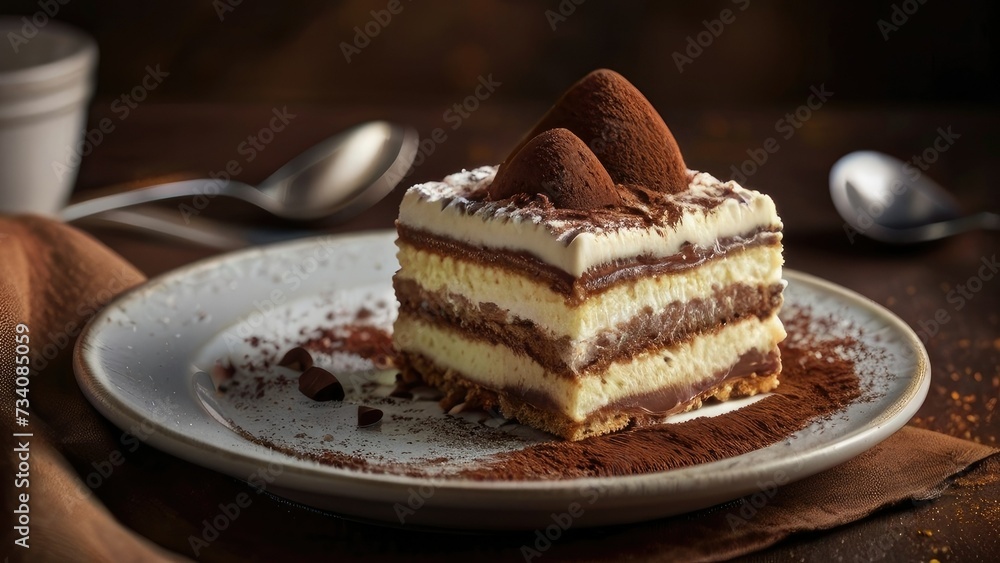 Elevate Your Senses: Tiramisu Heaven in Cocoa Drizzle Elevate Your Senses: Tiramisu Heaven in Cocoa Drizzle