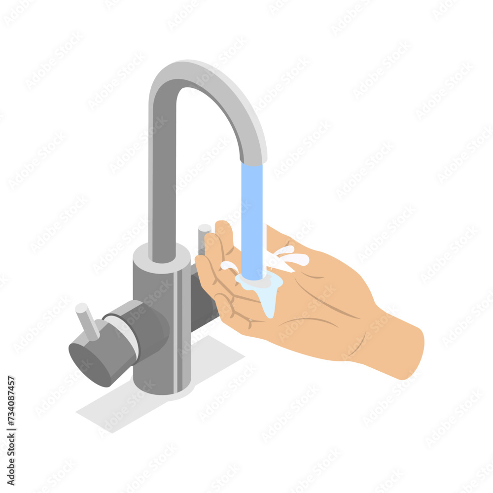 3D Isometric Flat Vector Illustration of First Aid For Trauma, Emergency Help. Item 3 3D Isometric Flat Vector Illustration of First Aid For Trauma, Emergency Help. Item 3