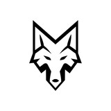 wolf head logo 