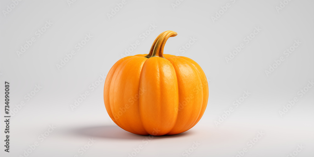 Pumpkin on a white background Pumpkin on a white background