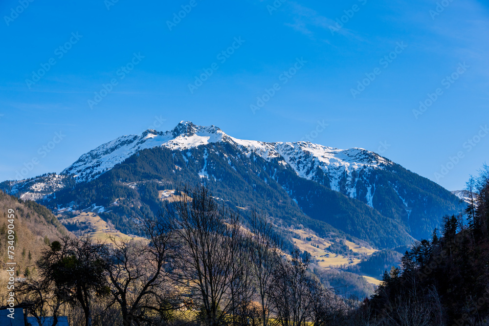 Les Alpes autour de Beaufort en Savoie