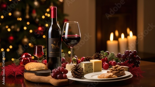 festive holiday wine