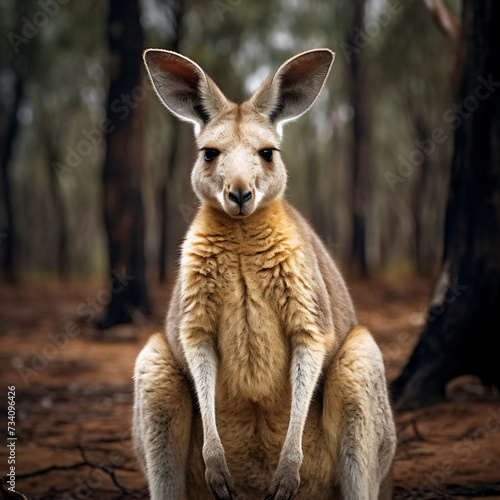 Macropus giganteus - Eastern Grey Kangaroo marsup.