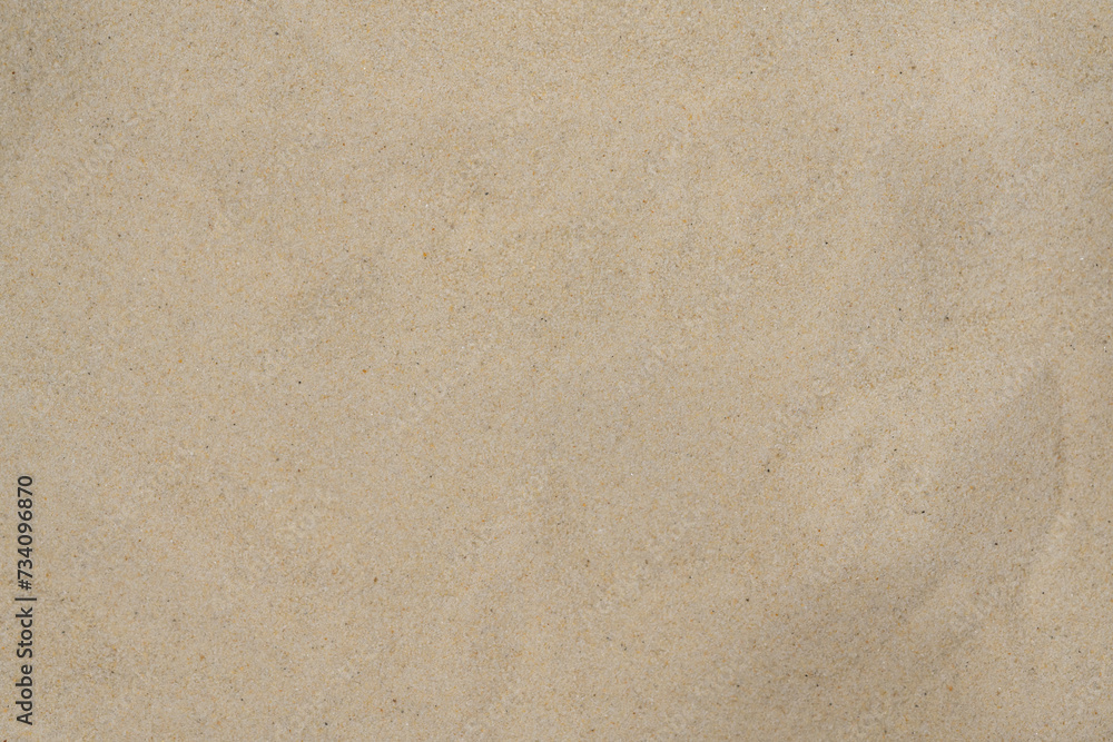 Clean quartz sand background. fine sand fraction texture. sand close-up top view Clean quartz sand background. fine sand fraction texture. sand close-up top view