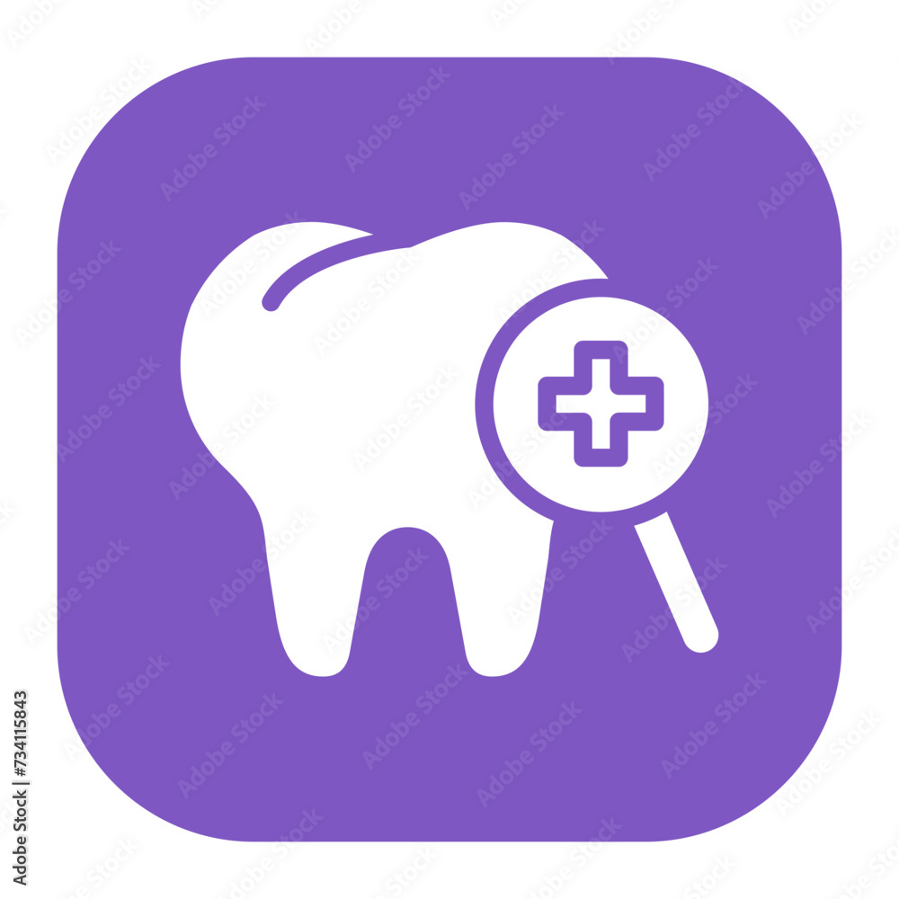Obraz premium Dental Checkup Icon