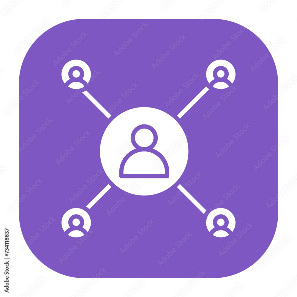 User Networking Icon User Networking Icon