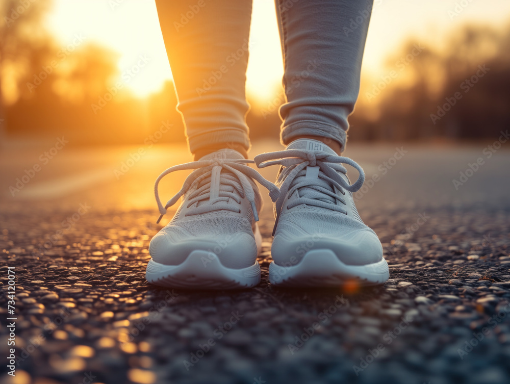 At the beginning of a new year, sneakers' feet symbolize fresh starts, while goals and plans are set in motion to achieve aspirations and objectives. At the beginning of a new year, sneakers' feet symbolize fresh starts, while goals and plans are set in motion to achieve aspirations and objectives.