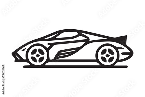 Car design icon vector illustrator 