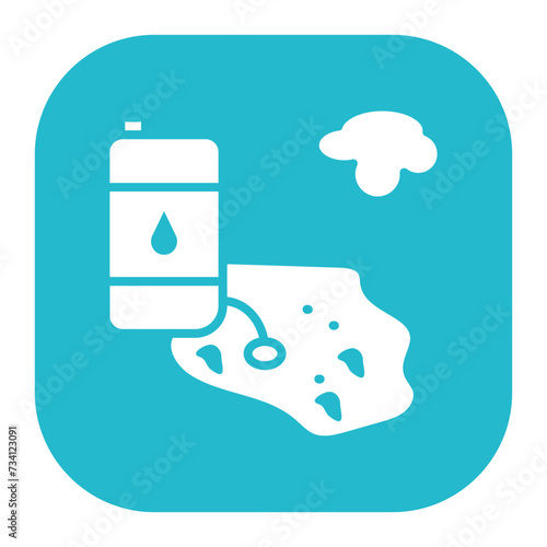 Oil Pollution Icon
