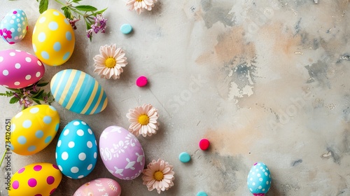 Easter day concept background