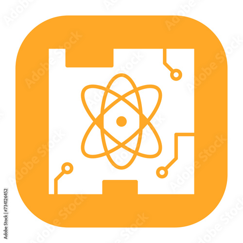 Quantum Computing Icon