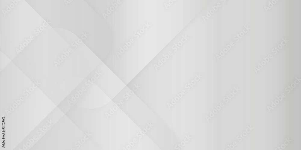 Obraz premium Abstract Modern Frame Background With White Wave Lines.white and grey gradient geometric pattern background,placards, brochures, banners, web pages, headers, covers and more.
