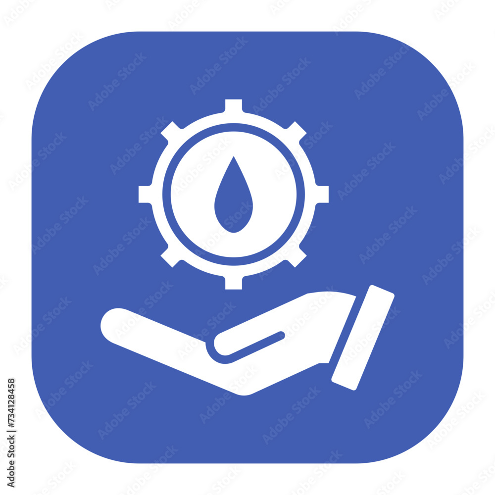 Water Management Icon Water Management Icon