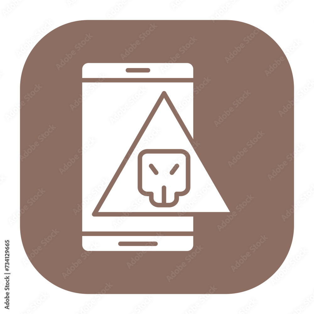 Mobile Virus Icon Mobile Virus Icon