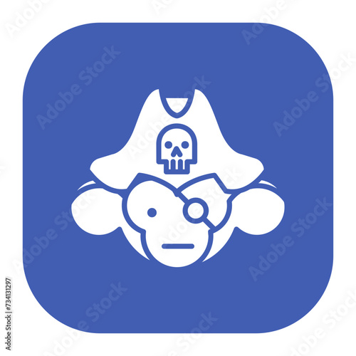Pirate Monkey Icon