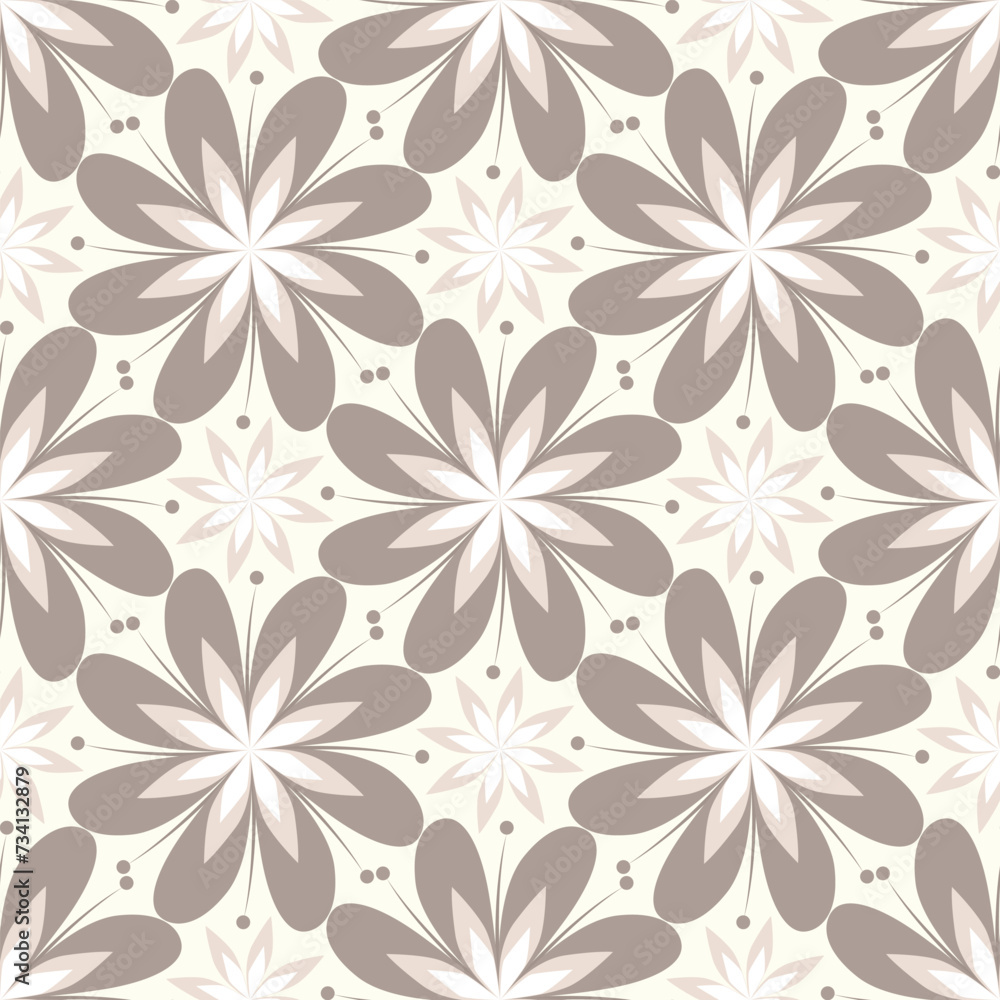 Fall autumn fabric seamless vector pattern design.