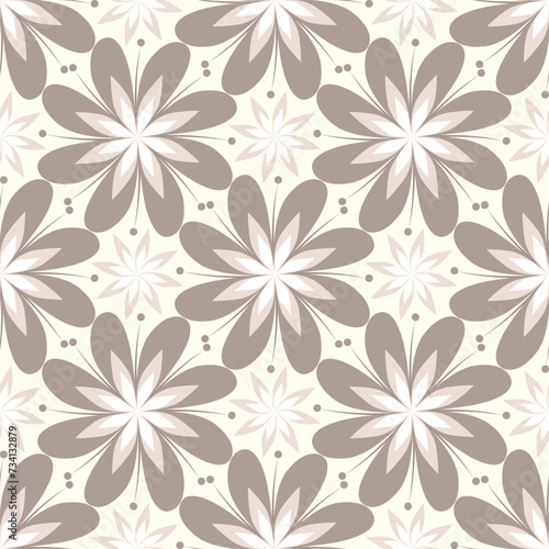 Fall autumn fabric seamless vector pattern design.