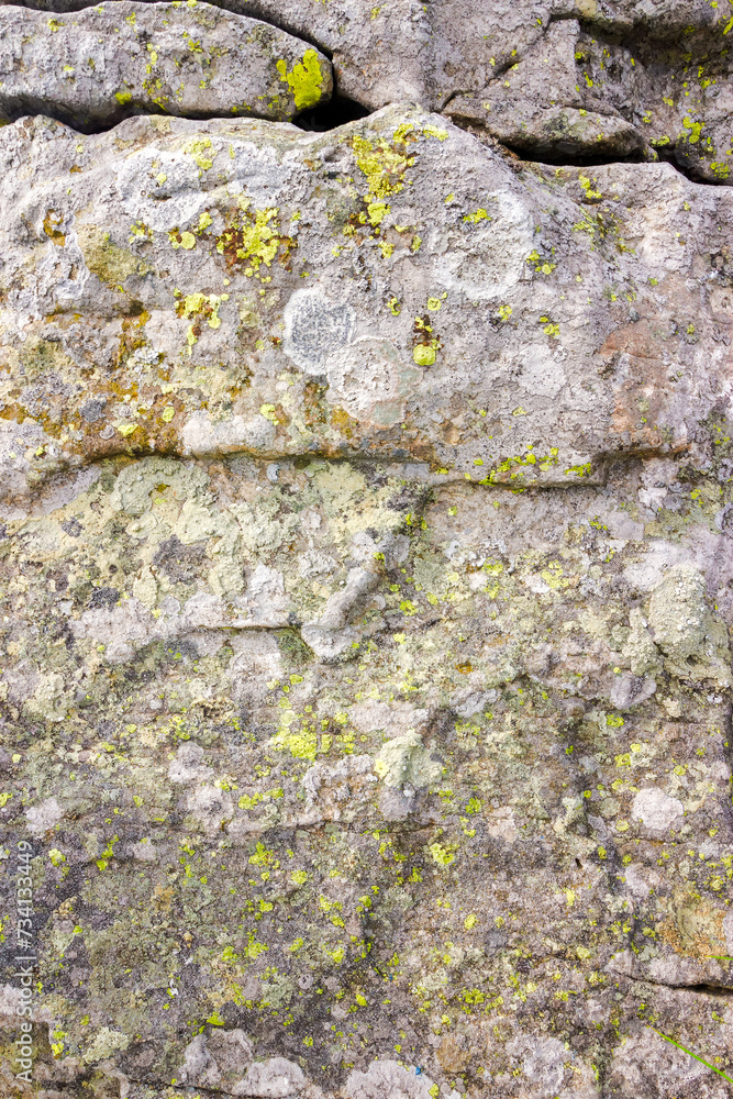 grungy texture of a grey stone with moss and caracks grungy texture of a grey stone with moss and caracks
