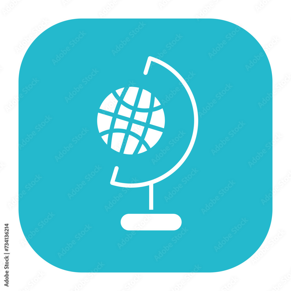 Globe Stand Icon