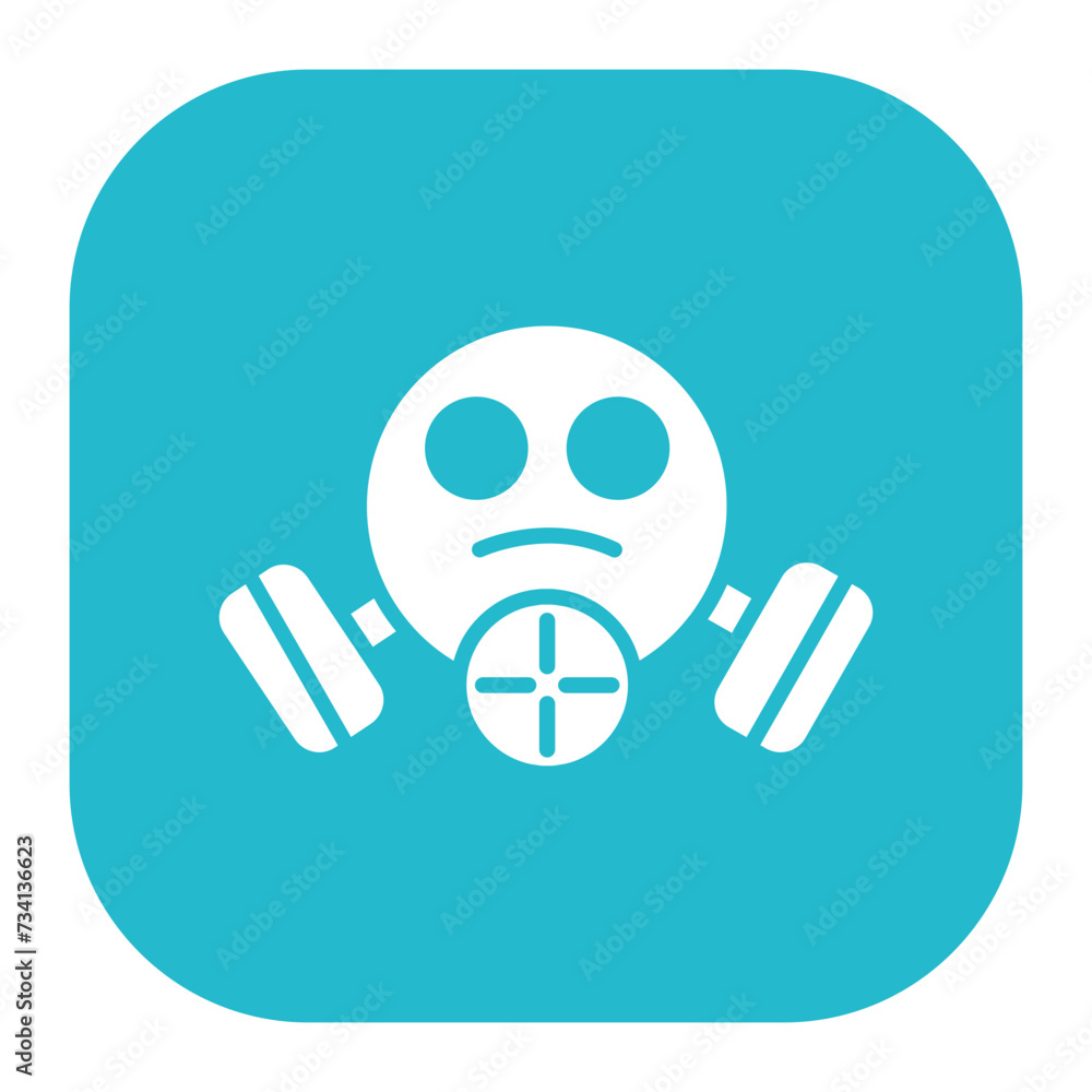 Gas Mask Icon Gas Mask Icon