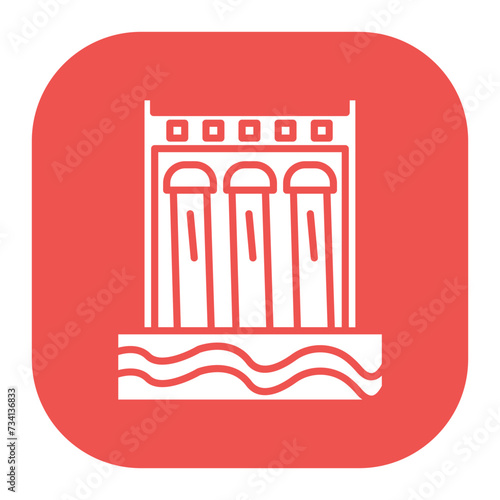 Hydroelectricity Icon