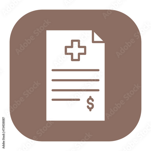 Medical Bill Icon