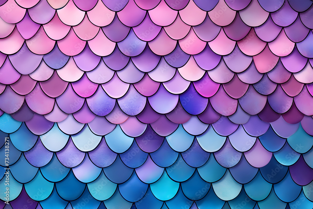 Pink, blue and purple mermaid skin texture Pink, blue and purple mermaid skin texture