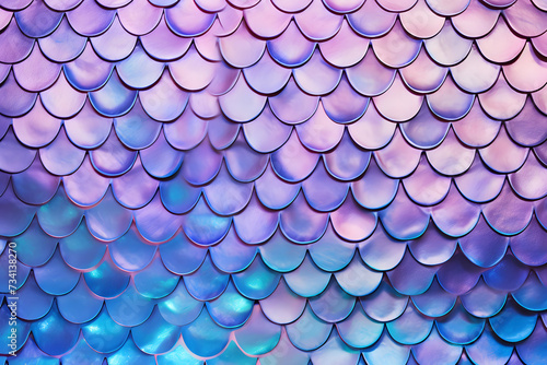 Pink, blue and purple mermaid skin texture