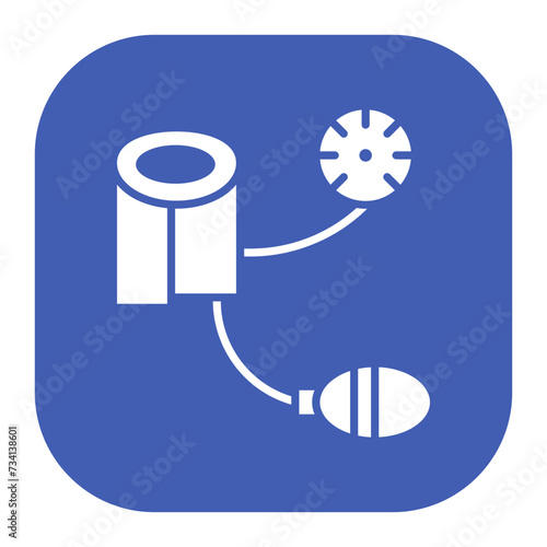 Blood Pressure Gauge Icon