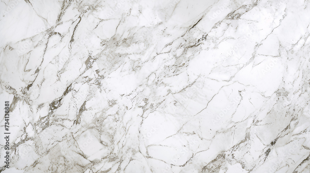 Obraz premium Unleash Your Creativity with a White Marble Texture and Background, Showcasing Intricate Details and Intriguing Fine Lines, Adding a Regal Touch to Your Designs.