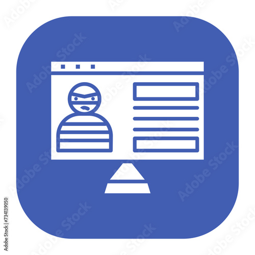 Criminal Database Icon