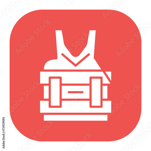 Bullet Proof Vest Icon