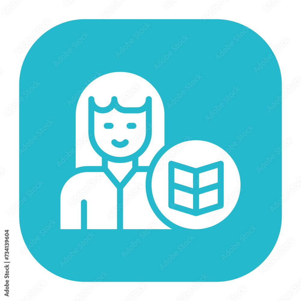 Woman Recipes Icon Woman Recipes Icon