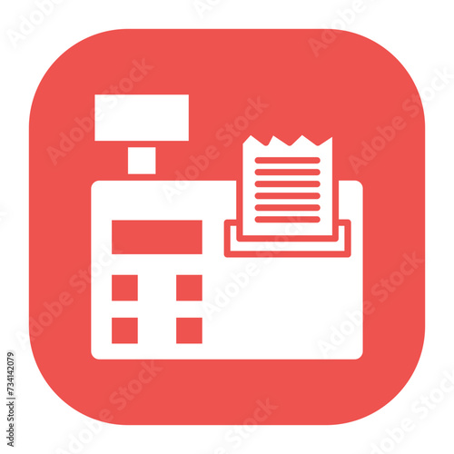 Cashier Machine Icon